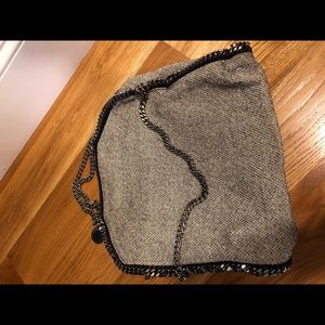 Authentic Stella McCartney grey fabric Falabella